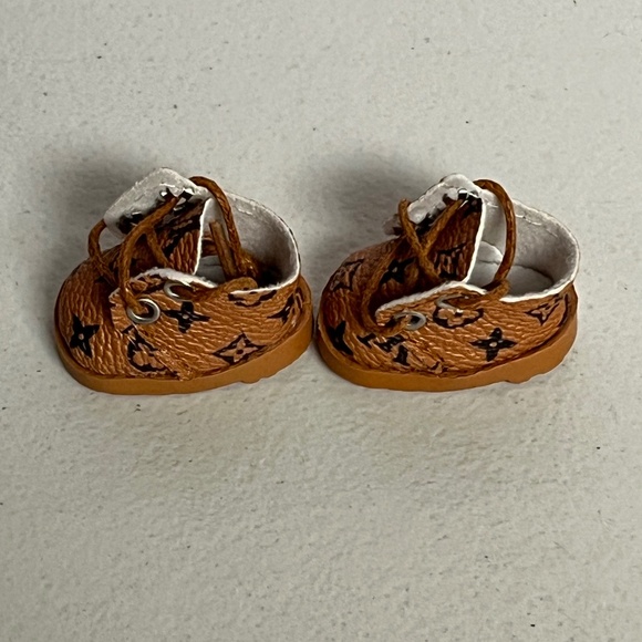 Designer Sneakers For Labubu Shoes Tan Brown Accessories Shoe Clothing Sneaker - Picture 5 of 6